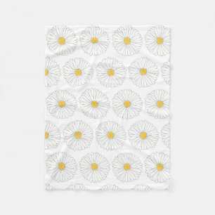 Couverture Polaire Fleur marguerite marguerite marguerite fête de jar