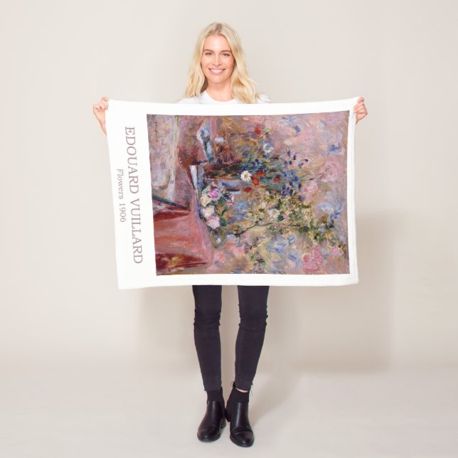 Couverture Polaire Fleurs 1906 par Edouard Vuillard (En situation)