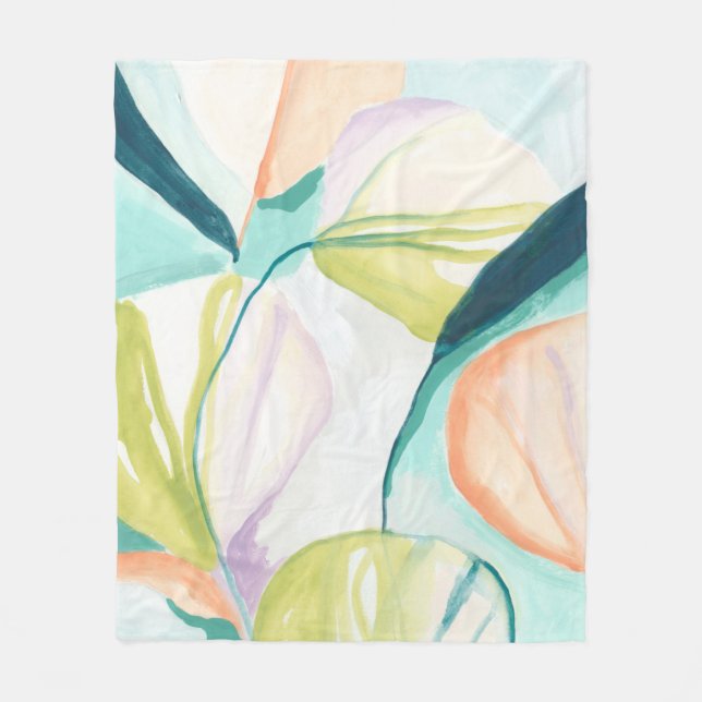 Couverture Polaire Fleurs de ventilateur IV (Devant)