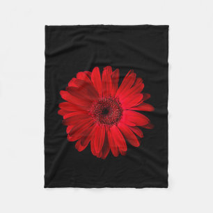 Couverture Polaire Fleurs Red Gerbera Daisy
