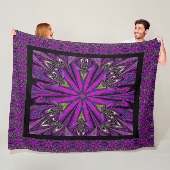 Couverture Polaire Fleurs sauvages sauvages 13 (En situation)