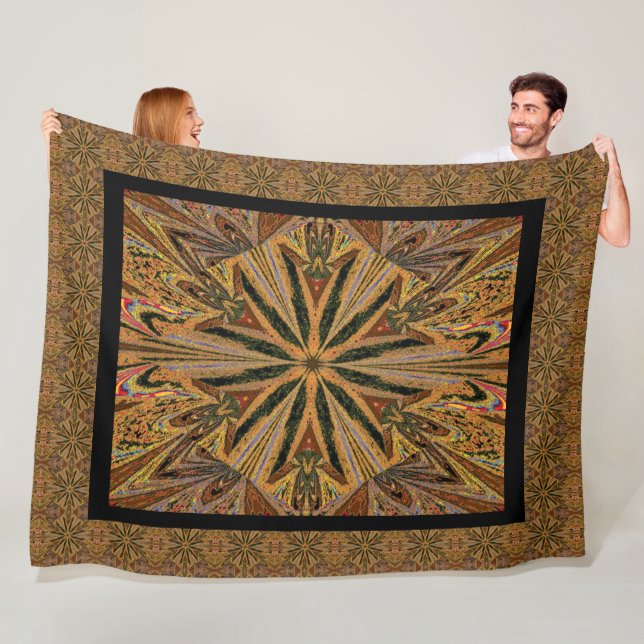 Couverture Polaire Fleurs sauvages sauvages 18 (En situation)