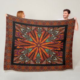 Couverture Polaire Fleurs sauvages sauvages 2