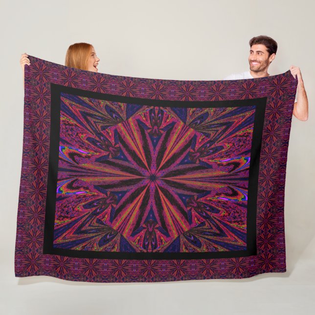 Couverture Polaire Fleurs sauvages sauvages 21 (En situation)