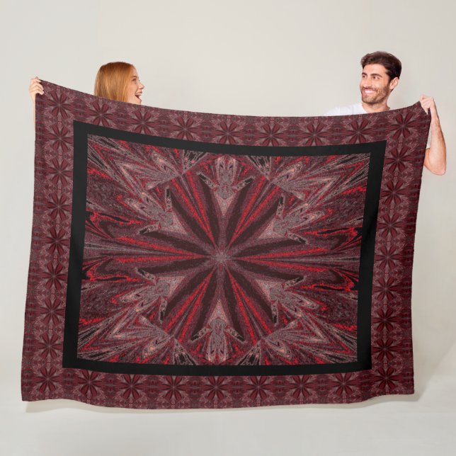 Couverture Polaire Fleurs sauvages sauvages 28 (En situation)