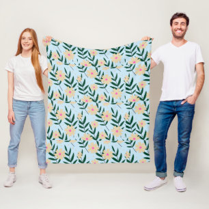 Couverture Polaire Floral moderne élégant