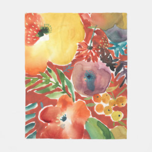 Couverture Polaire Flore abondante III
