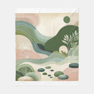 Couverture Polaire Flux Terre Serein
