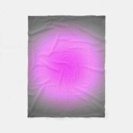 Couverture Polaire Focus rose et gris