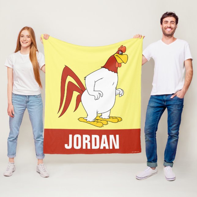 Couverture Polaire Foghorn Leghorn (En situation)