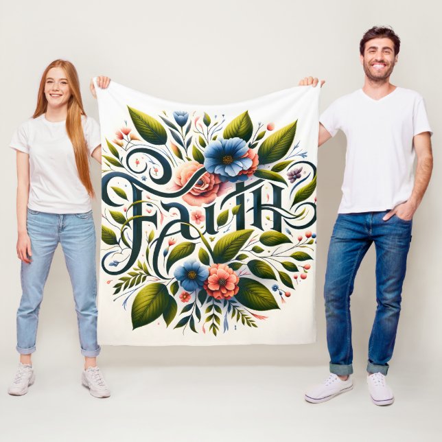 Couverture Polaire Foi botanique (En situation)