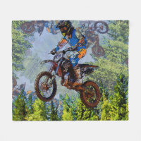 Fools À Vélo-Jardin - Motocross Racer Blanche-Cein