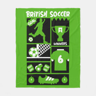 Couverture Polaire Football britannique