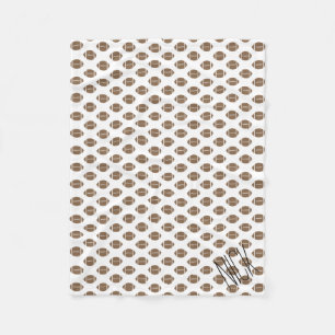 Couverture Polaire Football classique simple