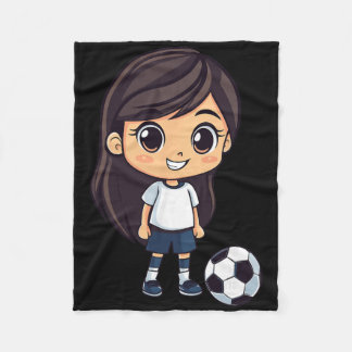 Couverture Polaire Football Féminin