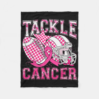 Couverture Polaire Football Lutter Cancer du sein Cancer du sein rose