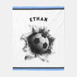 Couverture Polaire Football personnalisé