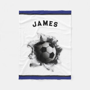 Couverture Polaire Football personnalisé