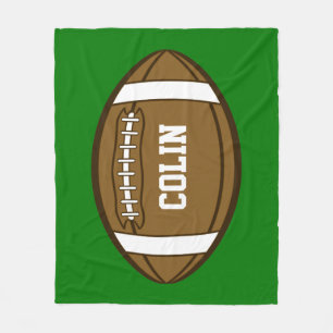 Couverture Polaire Football personnalisé pour les garçons qui aiment 