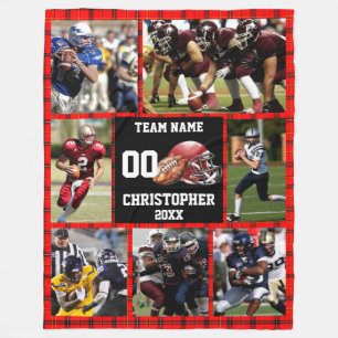 Couverture Polaire Football photo collage Sports Buffalo
