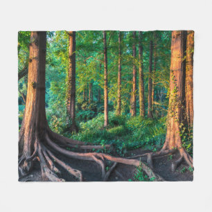 Couverture Polaire Forêt en été