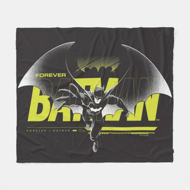 Couverture Polaire Forever Batman Atteindre Graphisme (Devant (Horizontal))