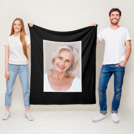 Couverture Polaire Forever in Our Hearts Photo Sympathy Memorial