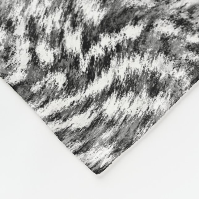 Couverture Polaire Fourrure de féline (Coin)