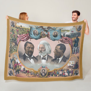 Couverture Polaire Fr3d3rick Bailey Douglass avec Black Abolitionnist