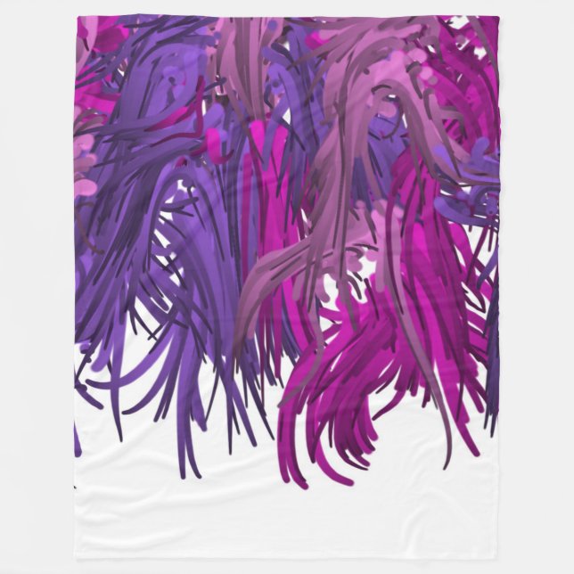 Couverture Polaire Frange ! (Devant)