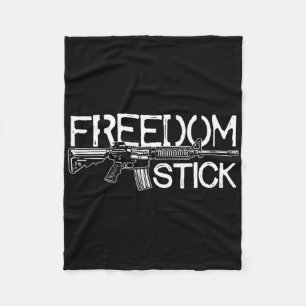 Couverture Polaire Freedom Stick Ar-15 Propriétaire Droits d'armes Pa