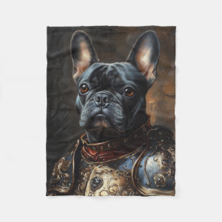 Couverture Polaire French Bulldog Fleece Blanket