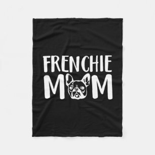 Couverture Polaire Frenchie Mom French Bulldog Propriétaire de animal
