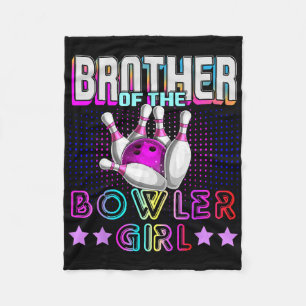 Couverture Polaire Frère Du Bowler Girl Matching Family Bowling