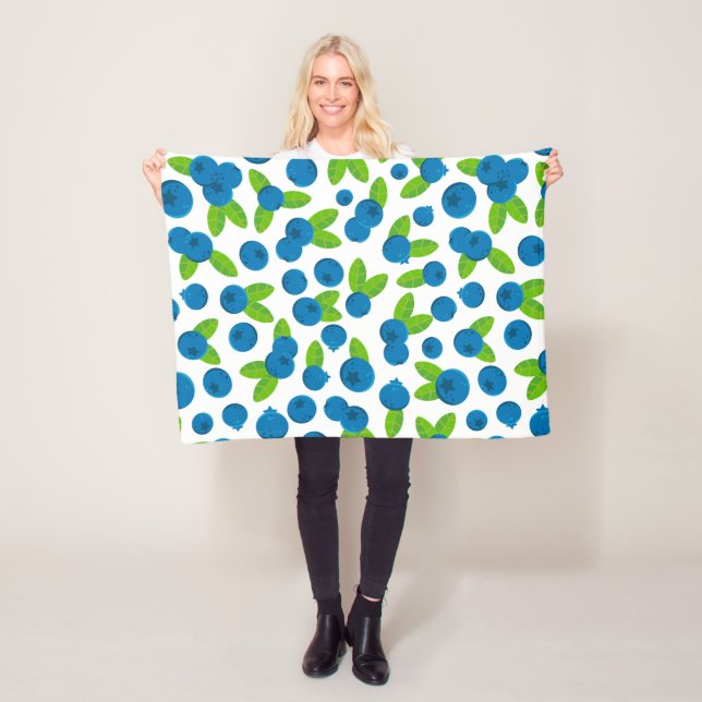 Couverture Polaire Fresh Blueberry (En situation)