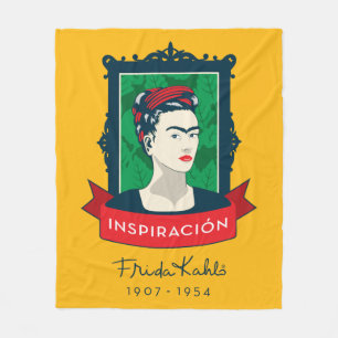 Couverture Polaire Frida Kahlo   Inspiración