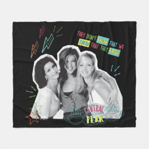 Couverture Polaire FRIENDS™   Monica, Rachel et Phoebe