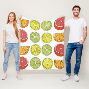 Couverture Polaire Fruit Citron