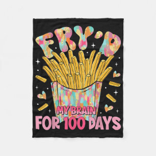Couverture Polaire Fryd Mon Cerveau Pendant 100 Jours Enseignant Enfa