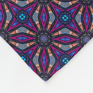 Couverture Polaire Fuchsia Stargazer
