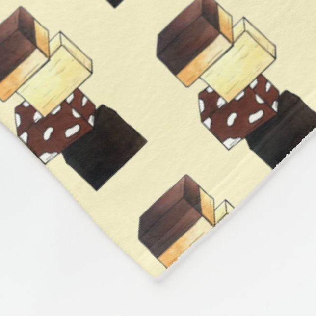 Couverture Polaire Fudge Stack Confection Confection Sucres de confis (Coin)
