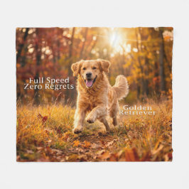 Couverture Polaire Full Speed Zero Regrets Golden