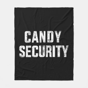 Couverture Polaire Fun bonbon sécurité paresseux costume halloween