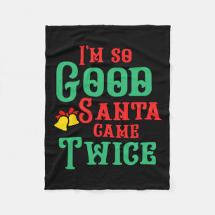 Couverture Polaire Fun Dirty Naughty Inapproprié Noël Adulte Y