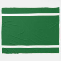Fun Sporty Bold Vert Athlétique Blanc Bordures Ray