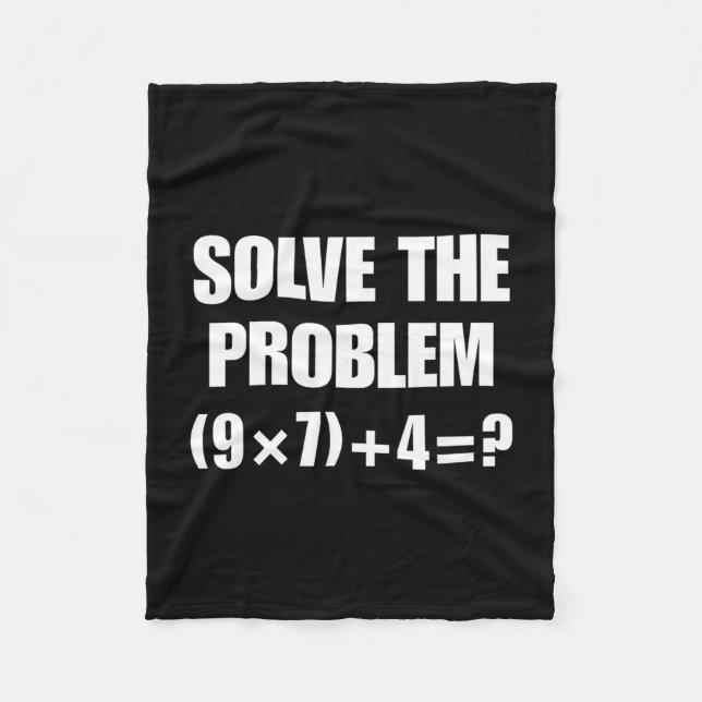 Couverture Polaire Funny 67 Meme Pemdas Elementary Math Teacher Brain (Devant)