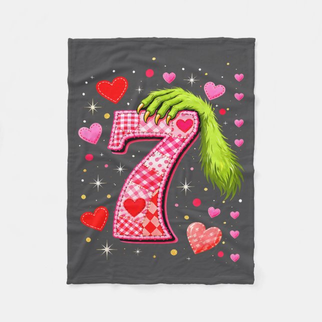 Couverture Polaire Funny 67 Valentine Meme Couple Matching Love  (Devant)