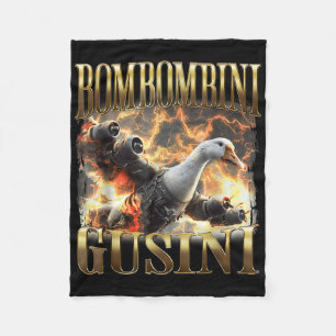 Couverture Polaire Funny Bombombini Guzzini - Italien Brainrot Meme