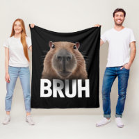 Funny Capybara Bruh