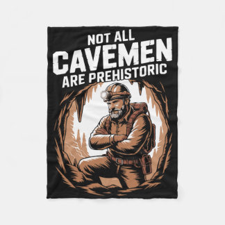 Couverture Polaire Funny Caving Spelunking Potholing Climbing Rescue 